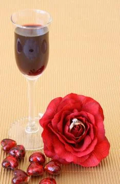 Romantic Proposal Foto stock