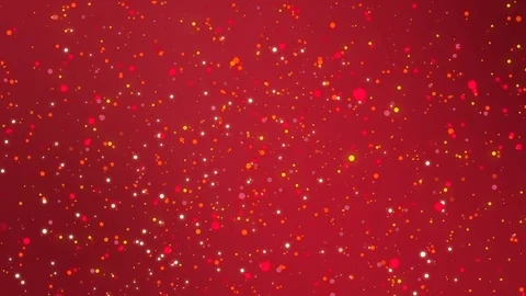 Romantic red glitter background with flickering light particles Stock Footage 70703090