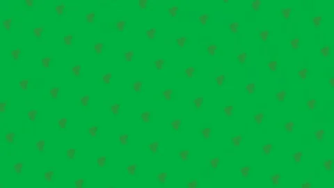 Romantic Red Hearts Transition on Green Screen Background Overlay Animation. Stock Footage 340124454