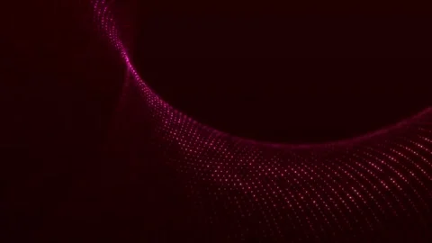 Romantic red net waving motion Stock Footage 257611200