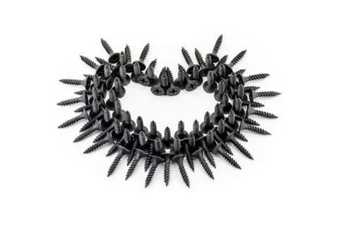Romantic relationship from the point of view of men. Black heart with thorns  Stock Photos