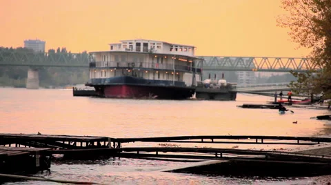 Romantic River 01 Stock Footage 918596