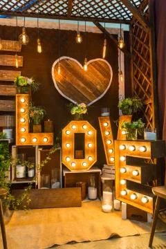 Romantic room Stock-Fotos