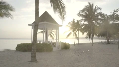 Romantic seafront hut Video stock 167562344