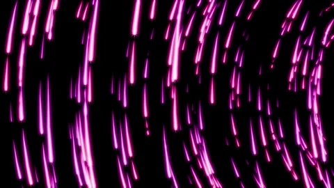 Romantic seamless loop animation of pink rose gold star particles falling down 스톡 동영상 340710701