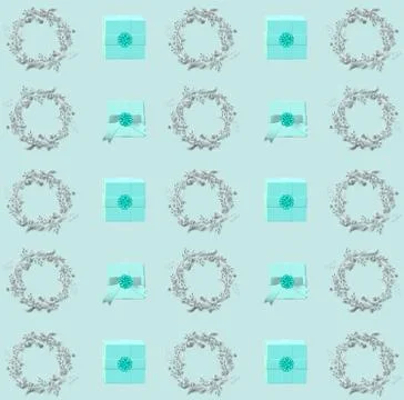 Romantic seamless pattern Stock Illustration