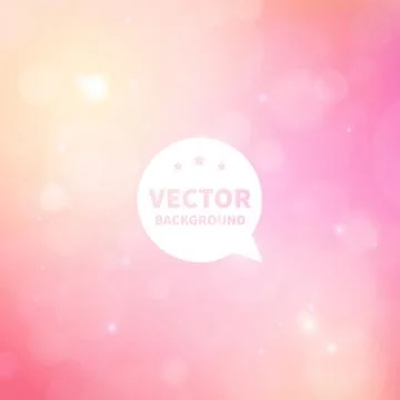 Romantic shiny blurred background with lights Stock-Illustration