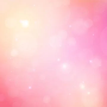 Romantic shiny blurred background with lights Stockillustratie