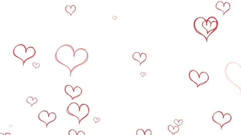 Romantic simplistic love background 4K. Stock Footage 102129929