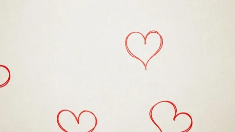 Romantic simplistic love background 4K. Stock Footage 102130078