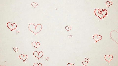 Romantic simplistic love background 4K. Stock Footage 102130162