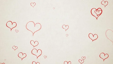 Romantic simplistic love background 4K. Stock Footage 102131632