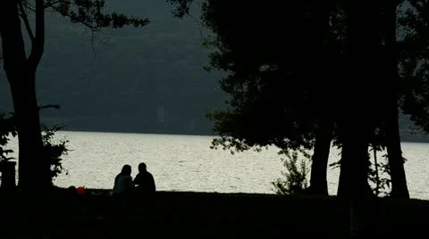 Romantic situation with couples Vídeos de archivo 11408597
