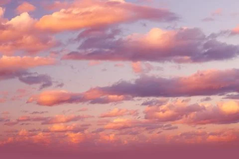 Romantic sky 库存照片