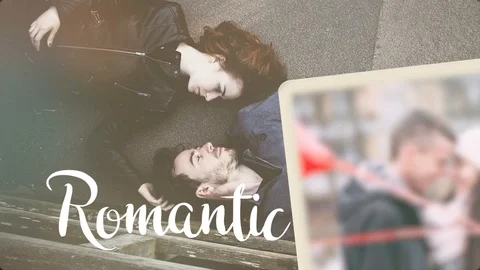 Romantic slideshow Stock After Effects