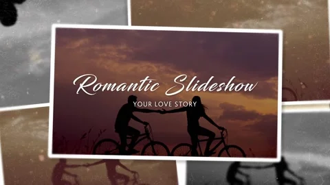 Romantic Slideshow  After Effects	Stock