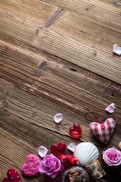 Romantic spa concept Stock Photos