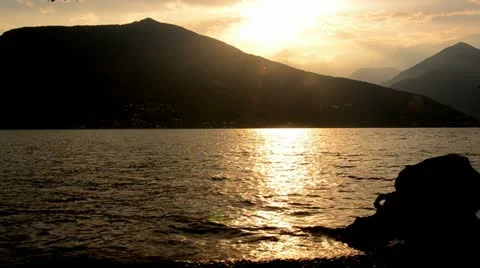 Romantic sunset 스톡 동영상 11408726