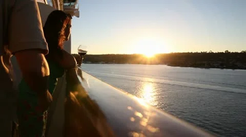 Romantic Sunset Stock Footage 20605433