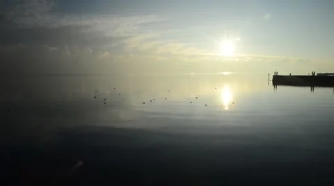 Romantic sunset Video stock 45681722