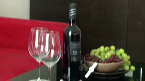 Romantic Table  Stock Footage 706343