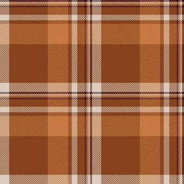 Romantic texture vector pattern, stitched plaid seamless check. Seventies b.. Illustrazione stock
