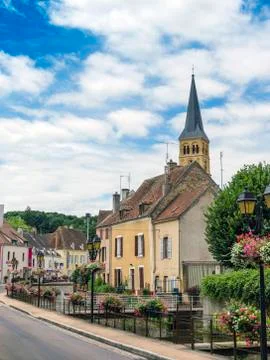 Romantic town Stock-Fotos