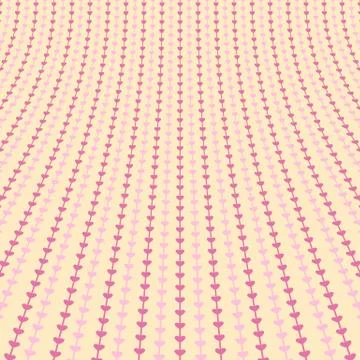Romantic vector pattern (tiling). Sweet pink Stock Illustration