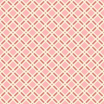 Romantic vector seamless pattern Stock Illustration