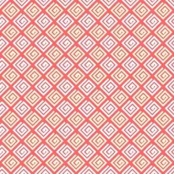 Romantic vector seamless pattern Stock Illustration