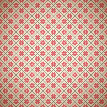 Romantic vector seamless pattern Illustrazione stock