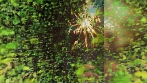 Romantic video effects 1 Stock Footage 120987985