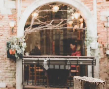 Romantic view in Venice Stock Photos