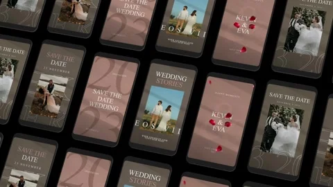 Romantic Wedding Instagram Reels ~ After Effects #252256260