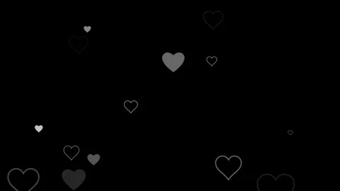 Romantic White Glittering Particle Trail Animation Dark Canvas 4K Loop Stock Footage 346781128
