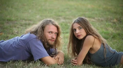 Romantic Young Couple Video stock 8660148