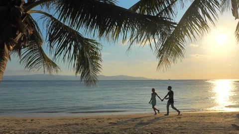 Romantic young couple Stock Footage 103068840