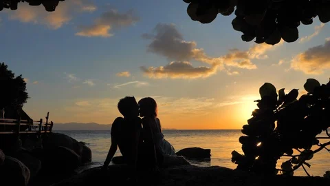 Romantic young couple Stock Footage 103076721