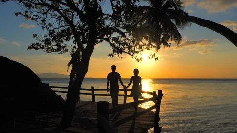 Romantic young couple Stock Footage 103089411