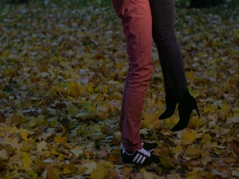Romantic young couple hugging. Stock Footage 69554008