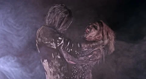 Romantic zombies. 動画素材 66808340