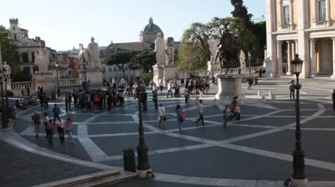 Rome Attractions Stock Footage 24684301