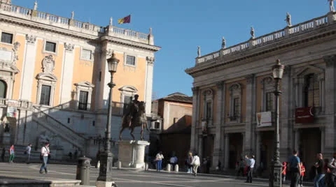Rome Attractions Stock Footage 24684675