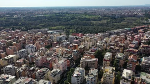 Rome - Aurelio suburb Vídeo Stock 114424952