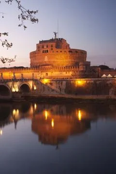 Rome, Castel Sant'Angelo 写真素材