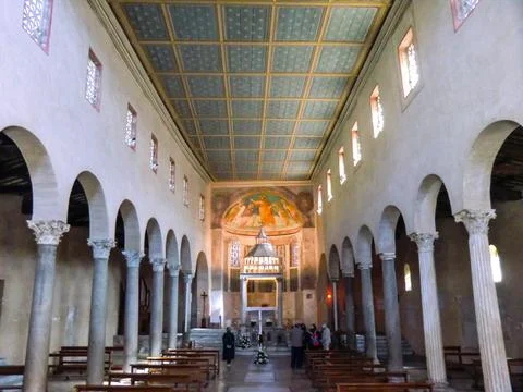 ROME CHURCHES Stock Photos