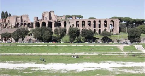 Rome Circo Massimo 4k Stock Footage 152380306