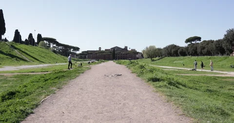 Rome Circo Massimo 4k Stock Footage 152380528