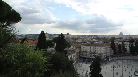 Rome Cityscape Stock Footage 270379328