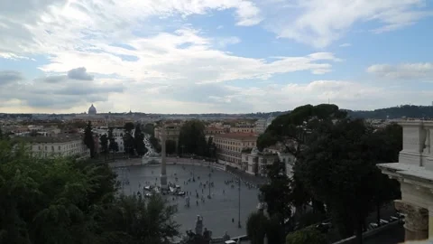Rome Cityscape 库存影片 270379392